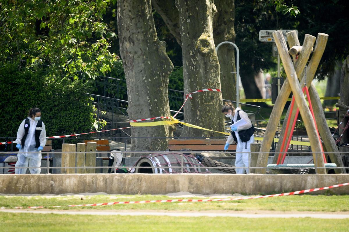 Ataque con cuchillo en un parque infantil en Annecy (Francia)