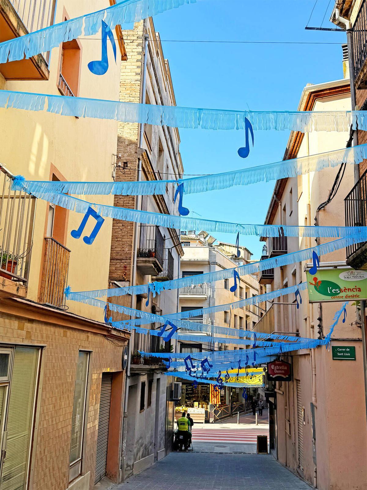 L'avinguda Santa Bàrbara, de la Coral Sòrissons