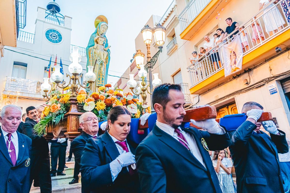 La procesión en honor a la patrona, la Virgen de las Nieves, tiene lugar el martes 5 de agosto.