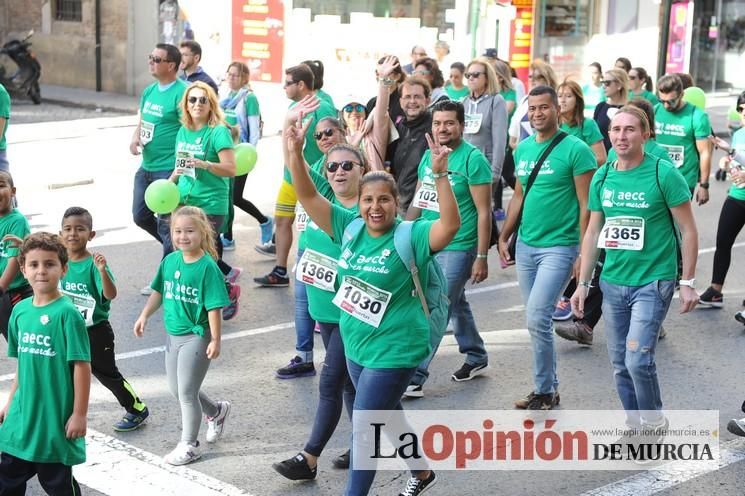 2.000 personas marchan contra el cáncer en Murcia