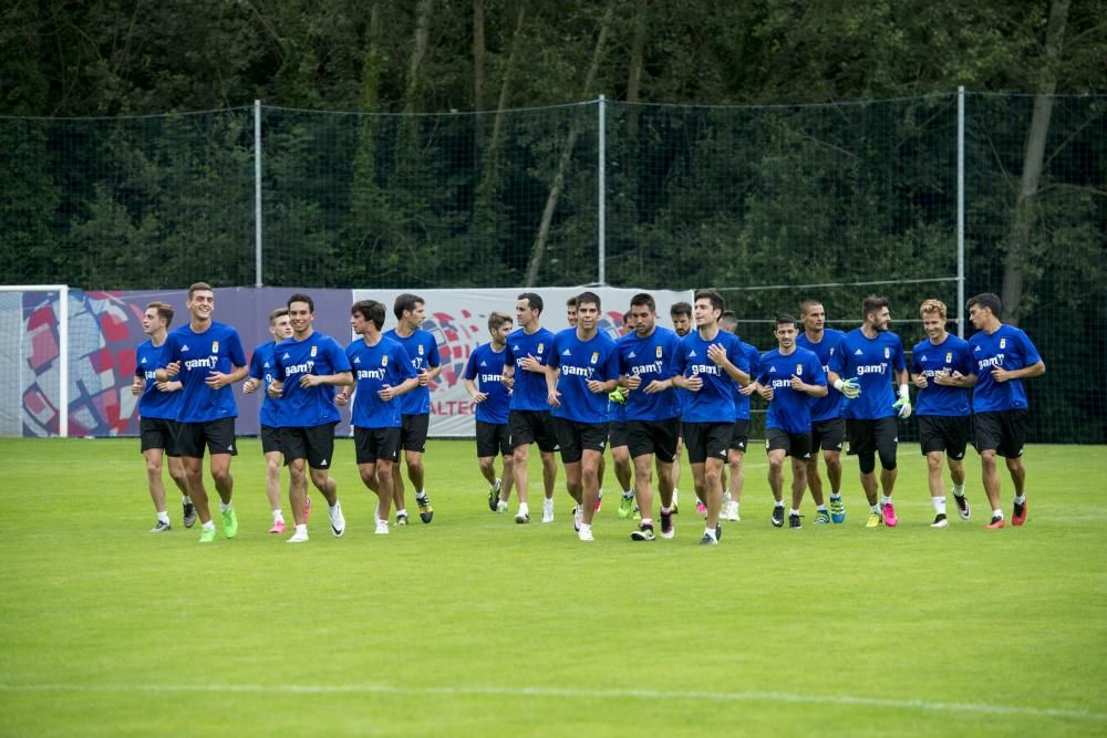 Entrenamiento del Real Oviedo