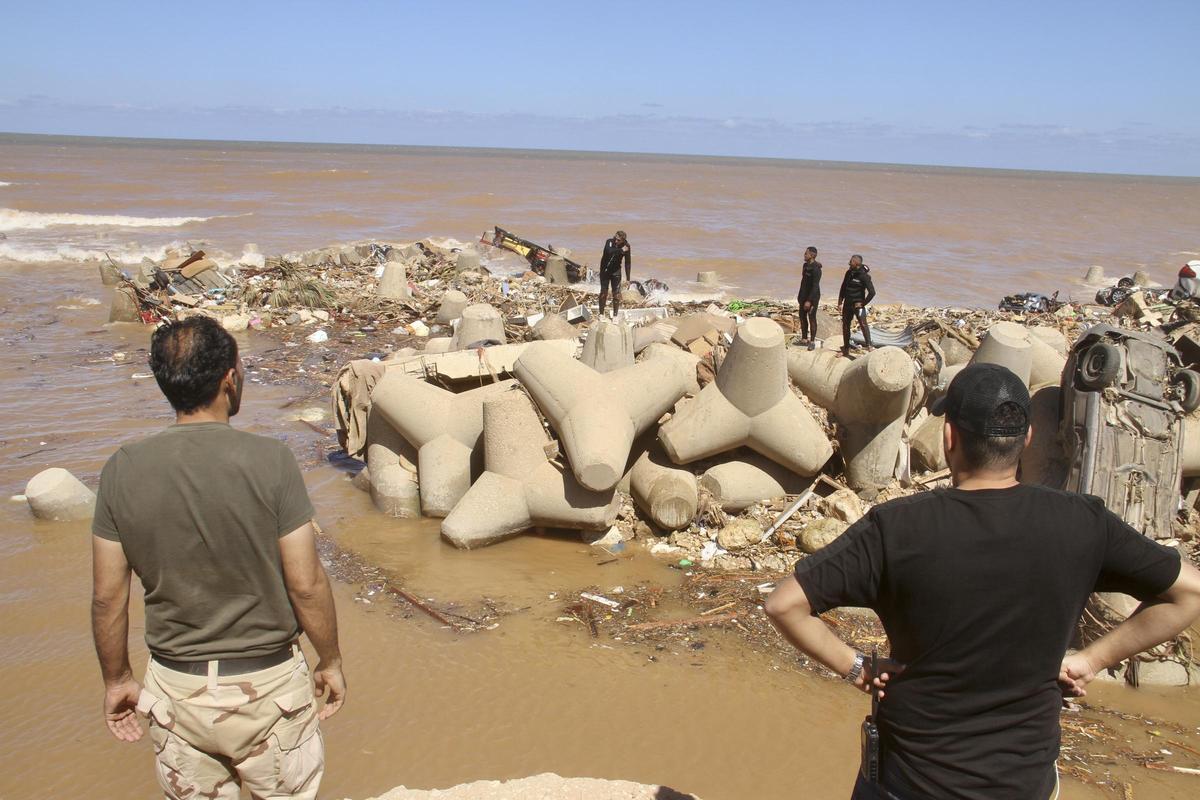 Libia, en ruinas tras las devastadoras inundaciones