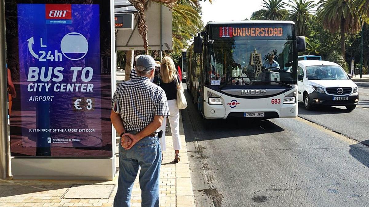 Un autobús de la EMT.