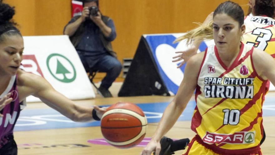 Marta Xargay en un partit de l&#039;Spar Citylift Girona