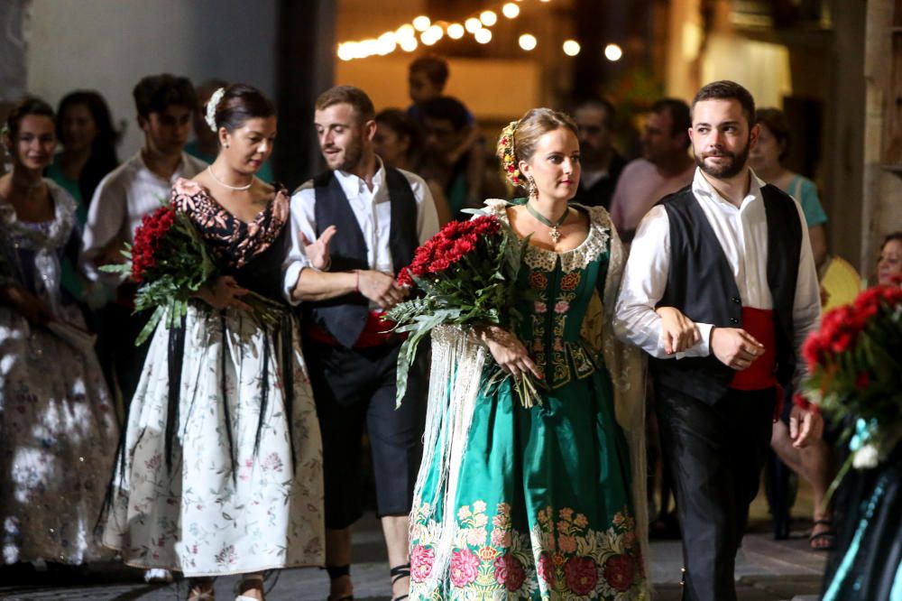 Se trata de uno de los actos más importantes de las fiestas en honor a la Virgen de la Asunción y a San Roque