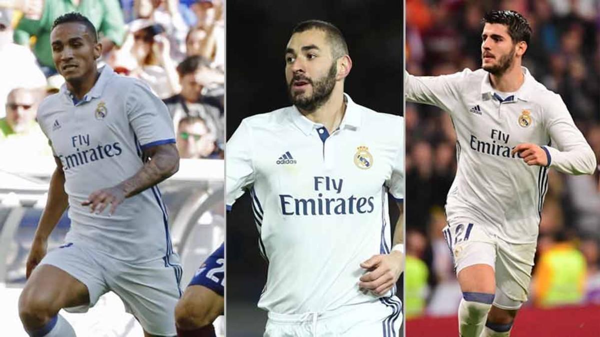 Danilo, Benzema y Morata, los señalados del Real Madrid