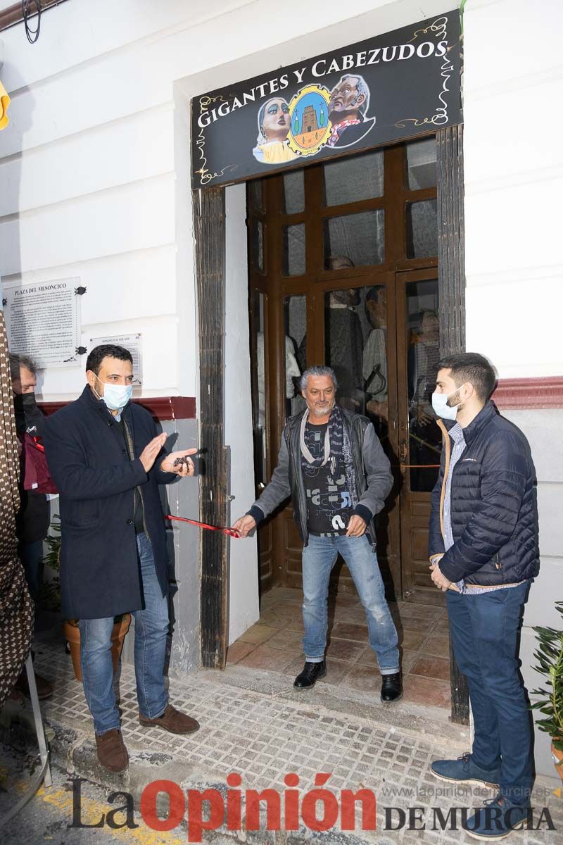 Inauguración del proyecto de revitalización del Casco Histórico de Cehegín