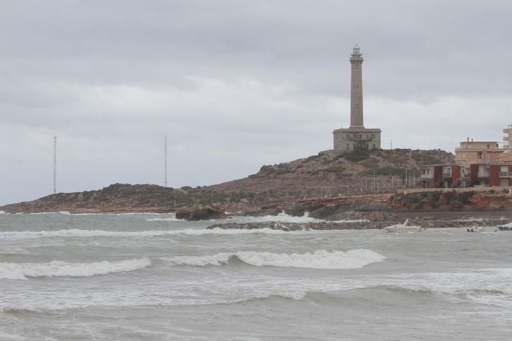 Temporal en Cabo de Palos y La Manga