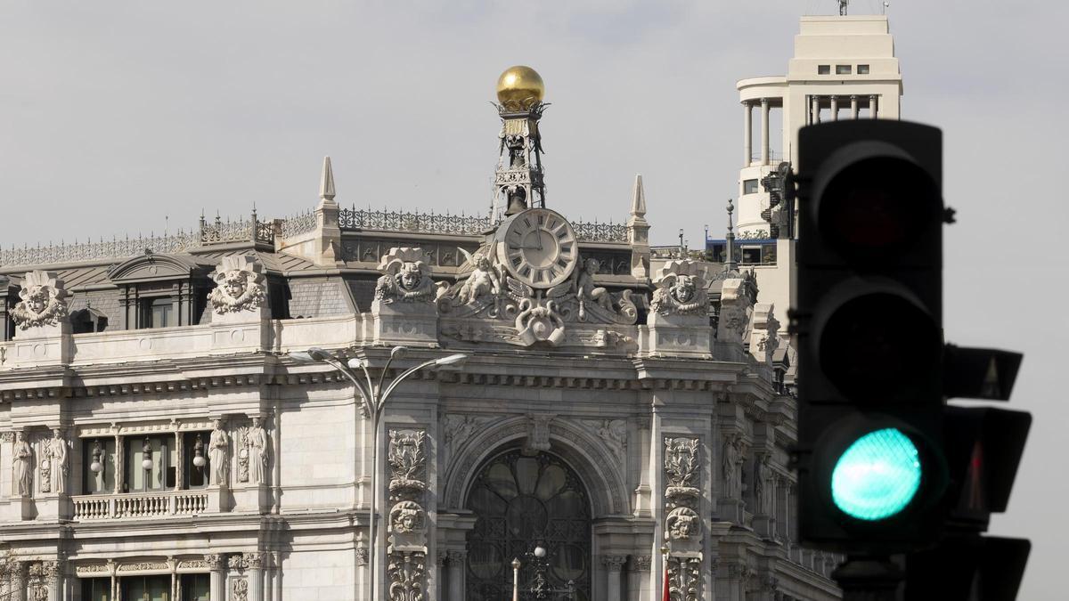 Archivo - Fachada del Banco de España, a 1 de abril de 2025, en Madrid (España).