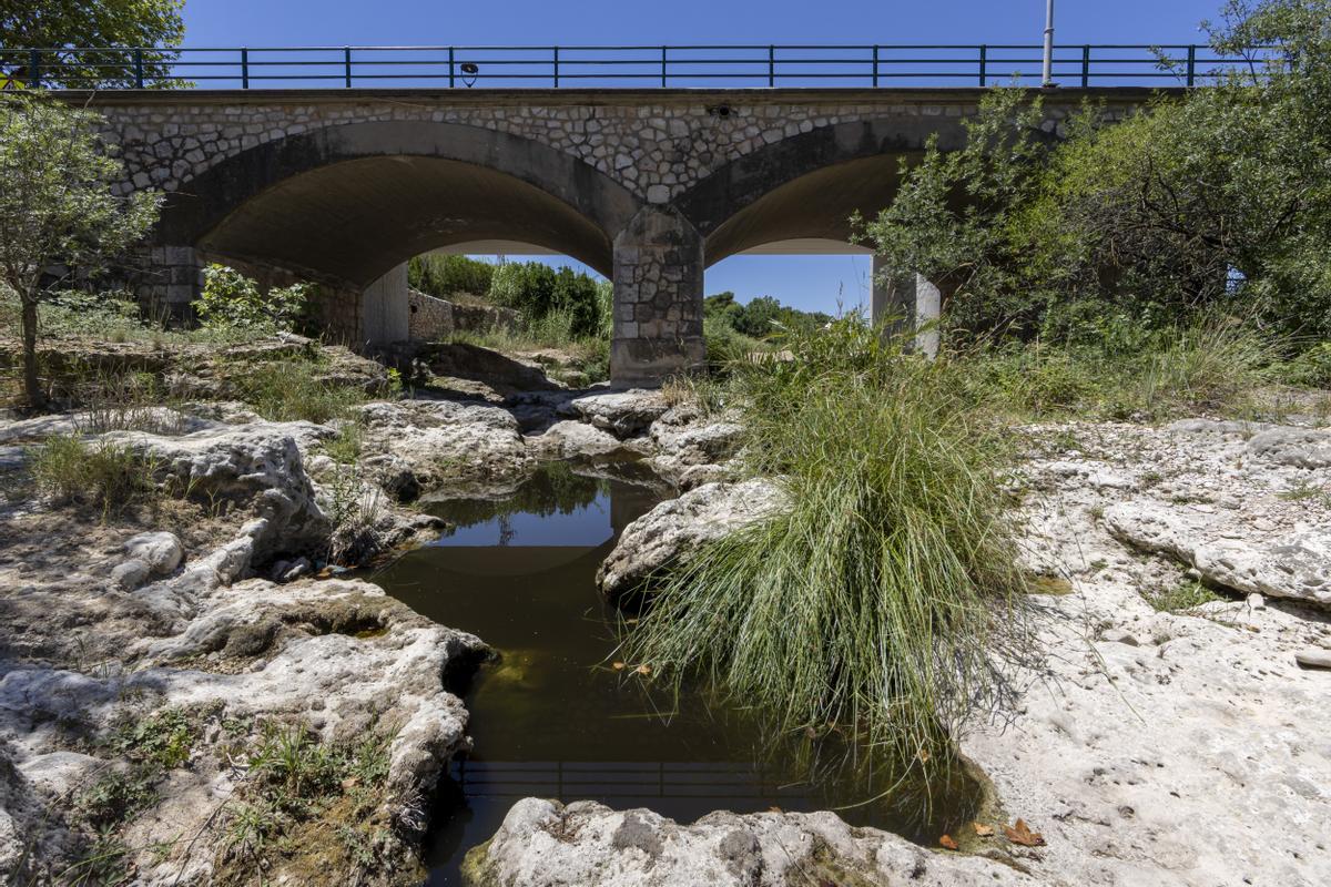 Río de la Sénia, en San Rafael del Río