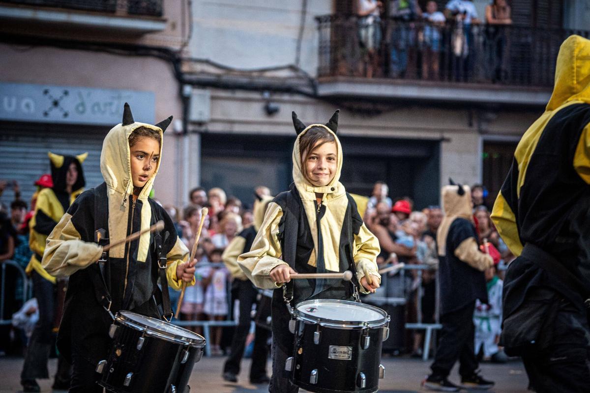 Imatges de la Moscada i el Correfoc infantil de la Festa Major de Manresa 2026 Imatges de la Moscada i el Correfoc infantil de la Festa Major de Manresa 2026