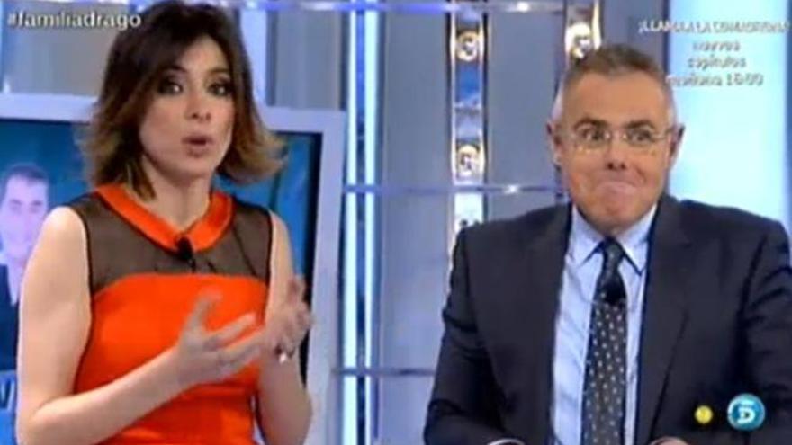 Jordi González y Sandra Barneda.