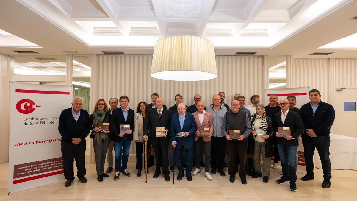 Els guardonats dels Premis Cambra 2025.