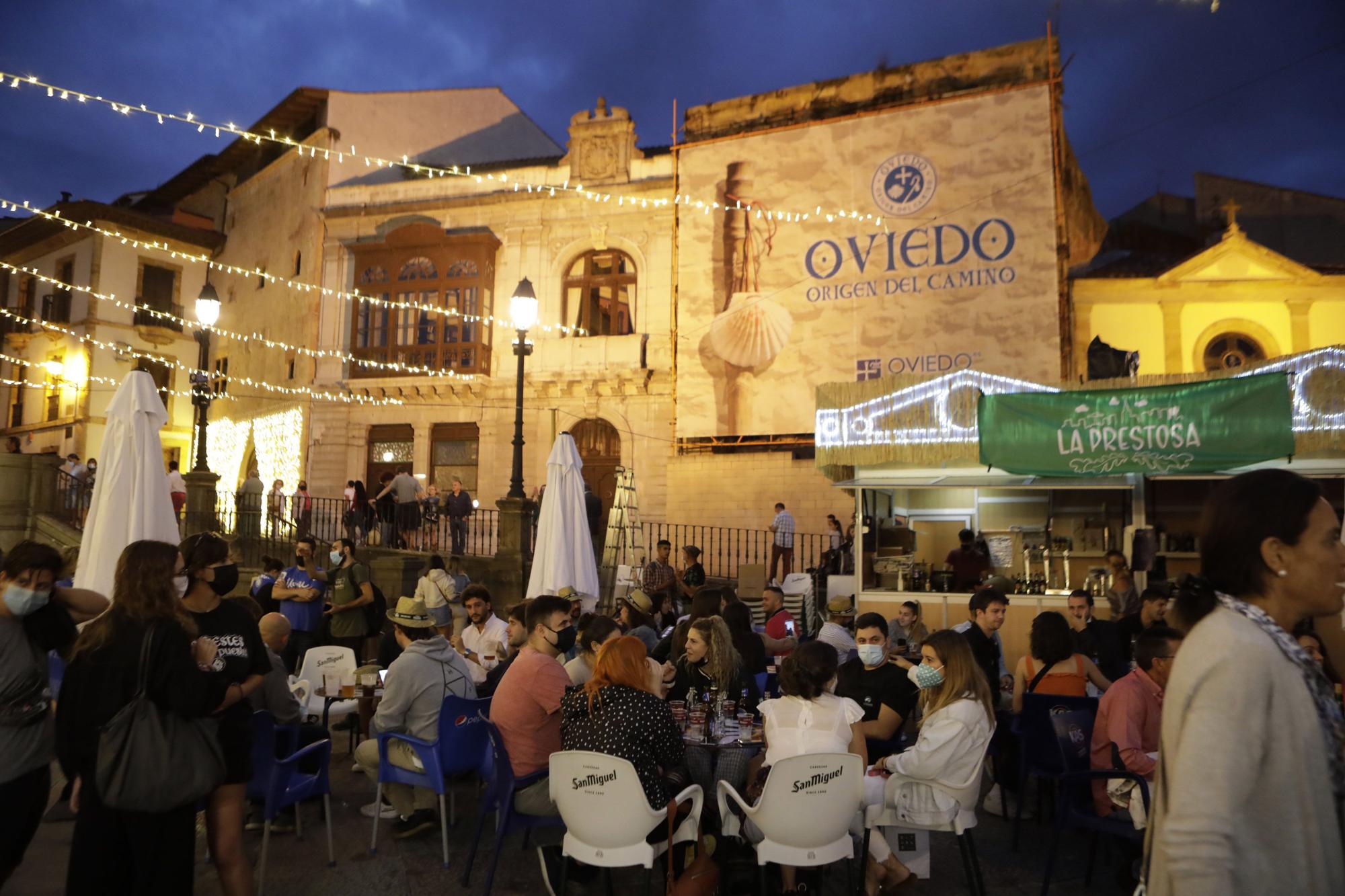 Ambiente en el primer día de San Mateo 2021