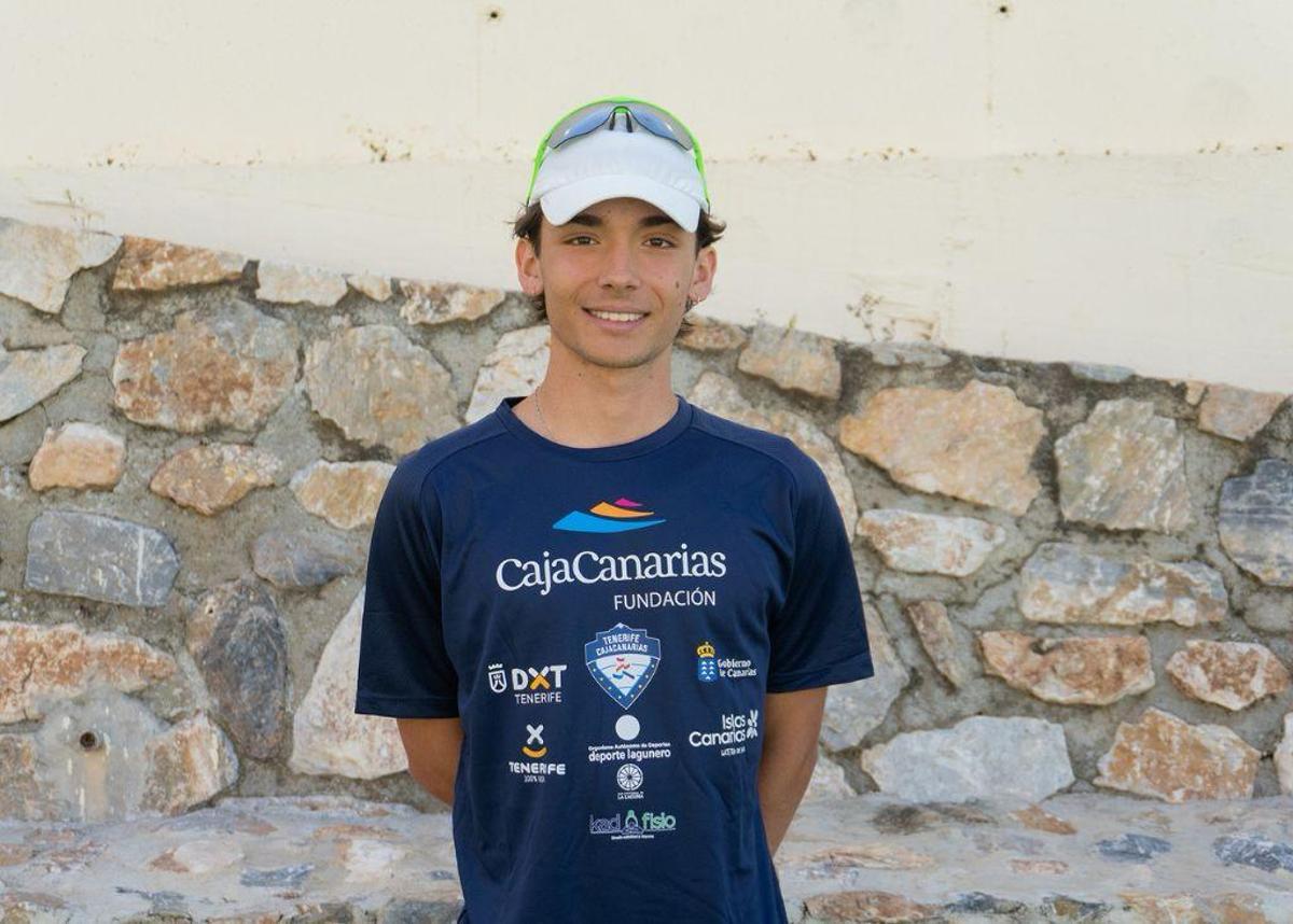 El atleta grancanario Pablo González