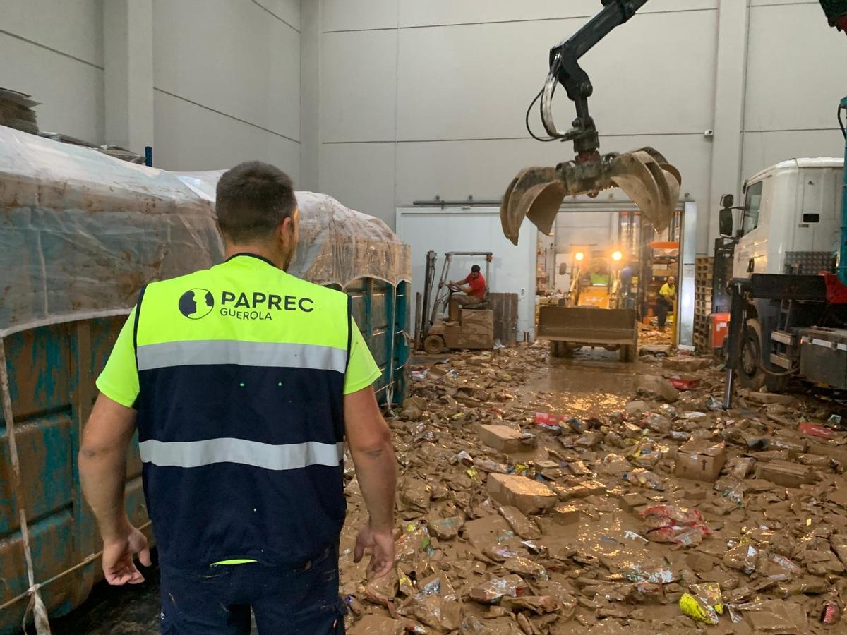 Paprec desplegó un dispositivo sin precedentes tras la dana.