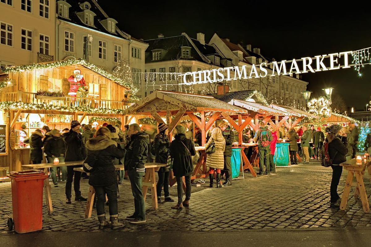 Mercadillo navideño de Copenhague