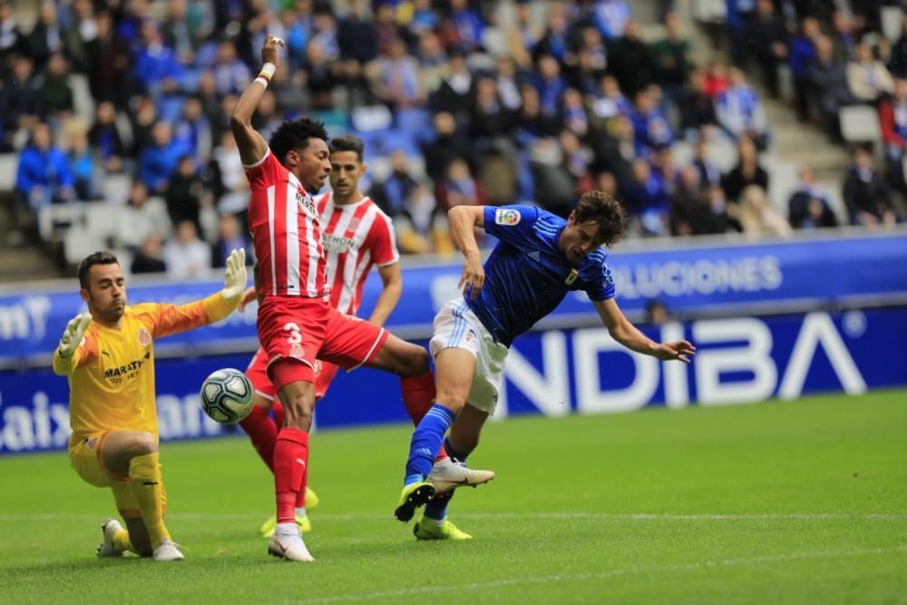 Real Oviedo - Girona, en imágenes