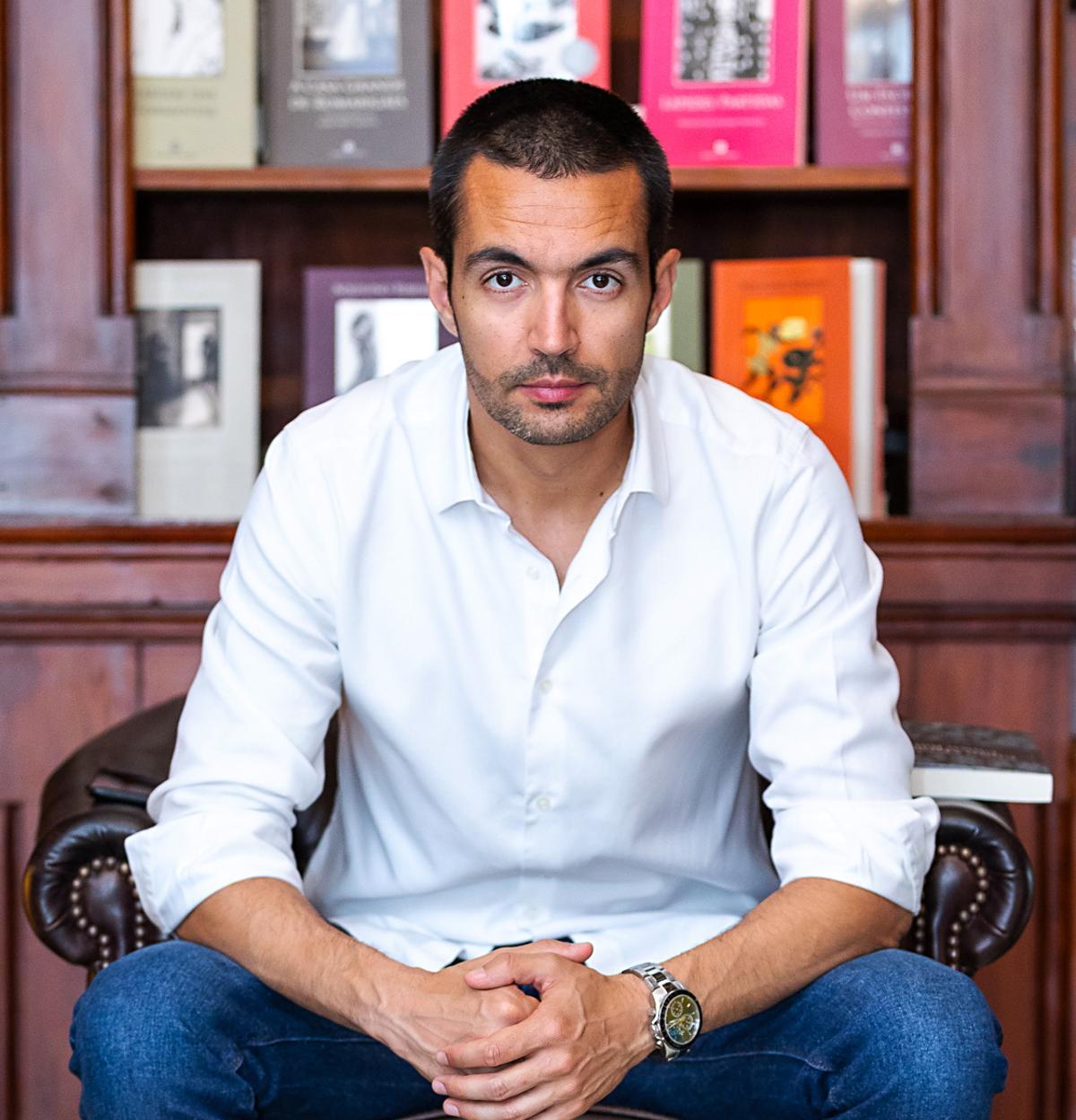 El escritor portigués Rui Couceiro.