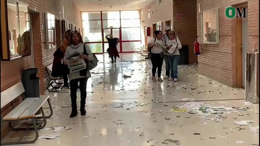 Protestas de las limpiadoras de la UMA