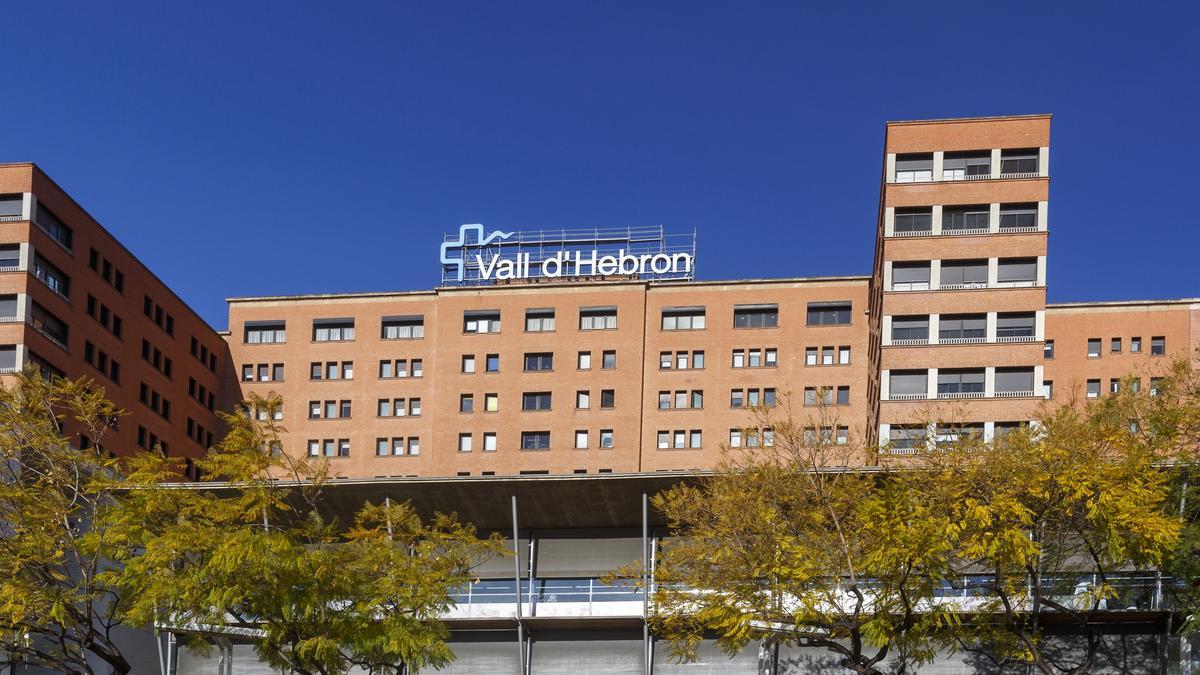 Fachada del Hospital Vall d&#039;Hebron de Barcelona.