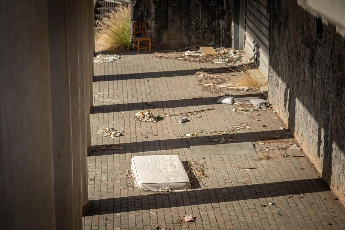 Inmueble municipal situado en la calle Diego Crosa, en el viario del barranco de Santos, en Santa Cruz.