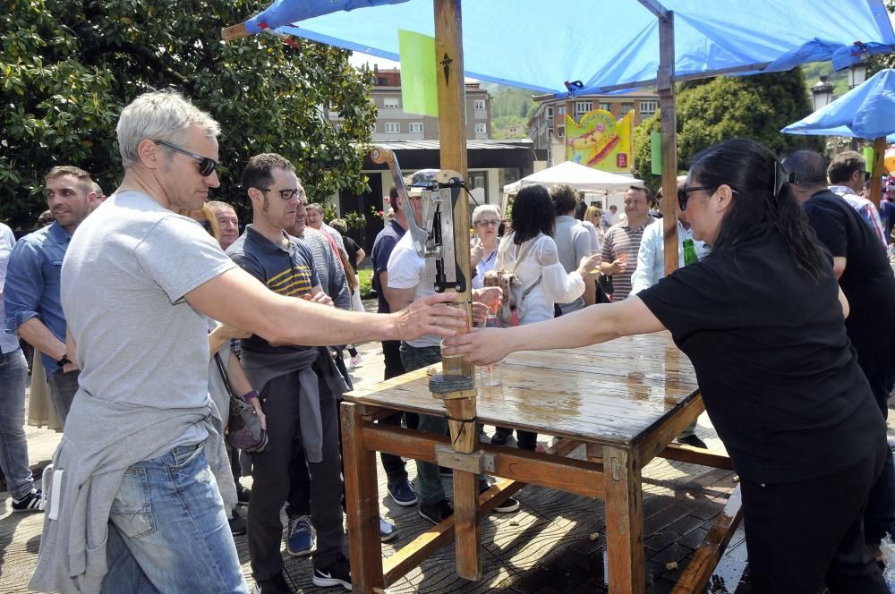 Festival de la sidra en El Entrego