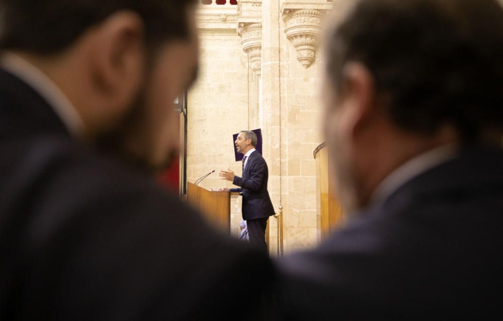 ..Segunda jornada del Pleno del Parlamento ...