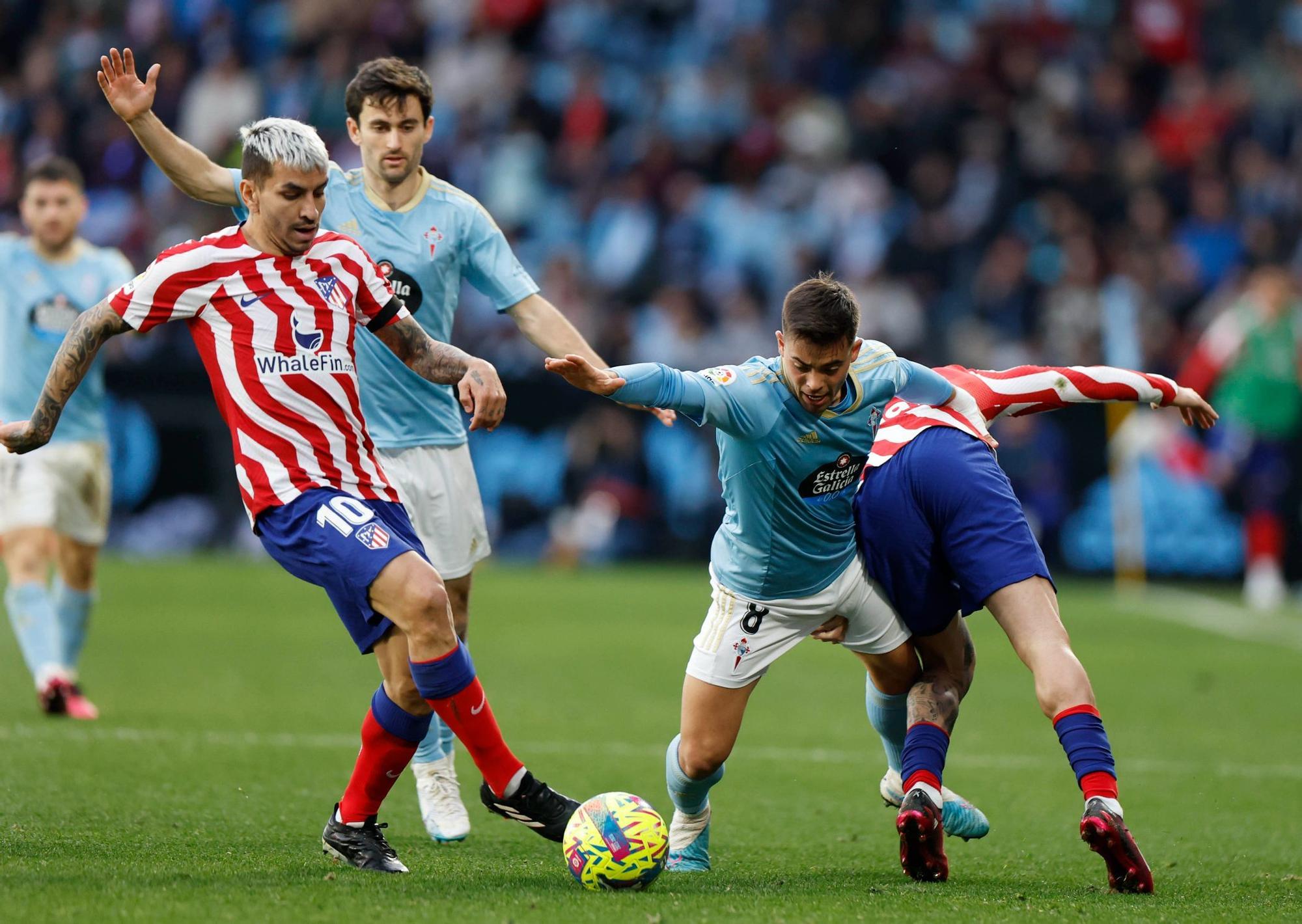 Las mejores imágenes del Celta-Atleti