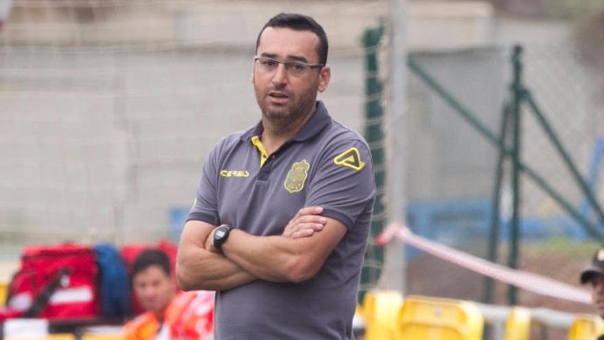 Suso Hernández, entrenador de Las Palmas Atlético.