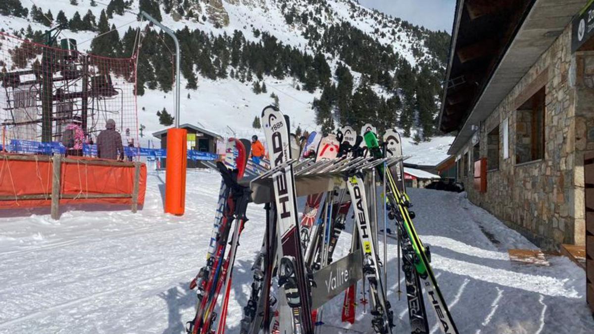 Estació d’esquí Vallter 2000 durant el pont. | VALLTER 2000