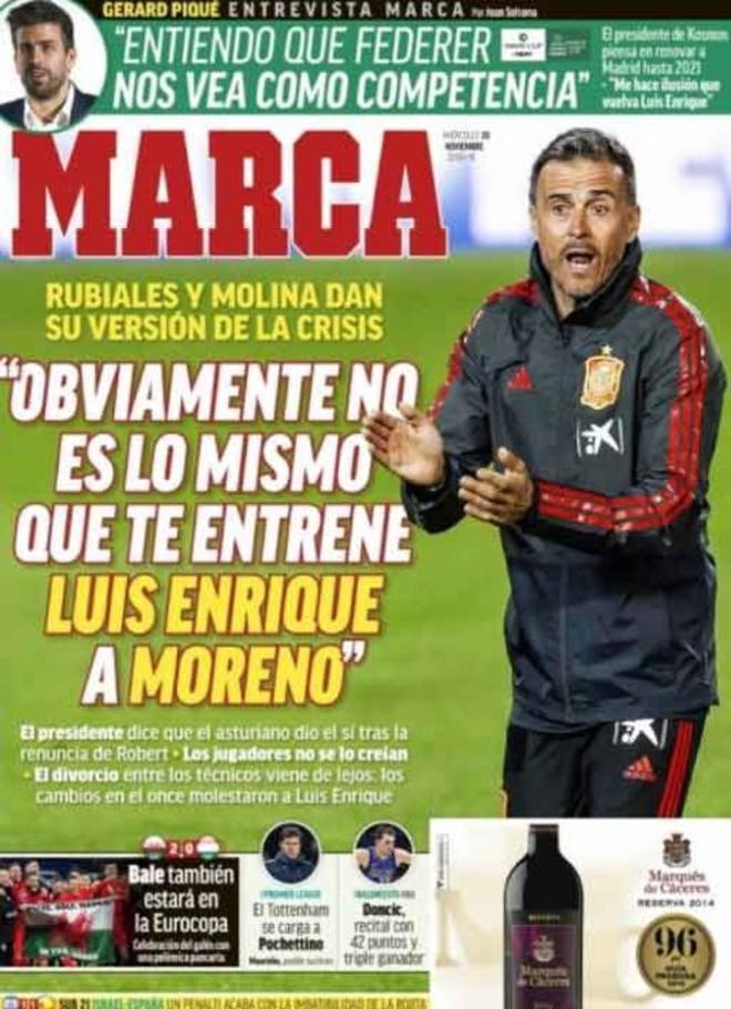 Las portadas del día en la prensa deportiva