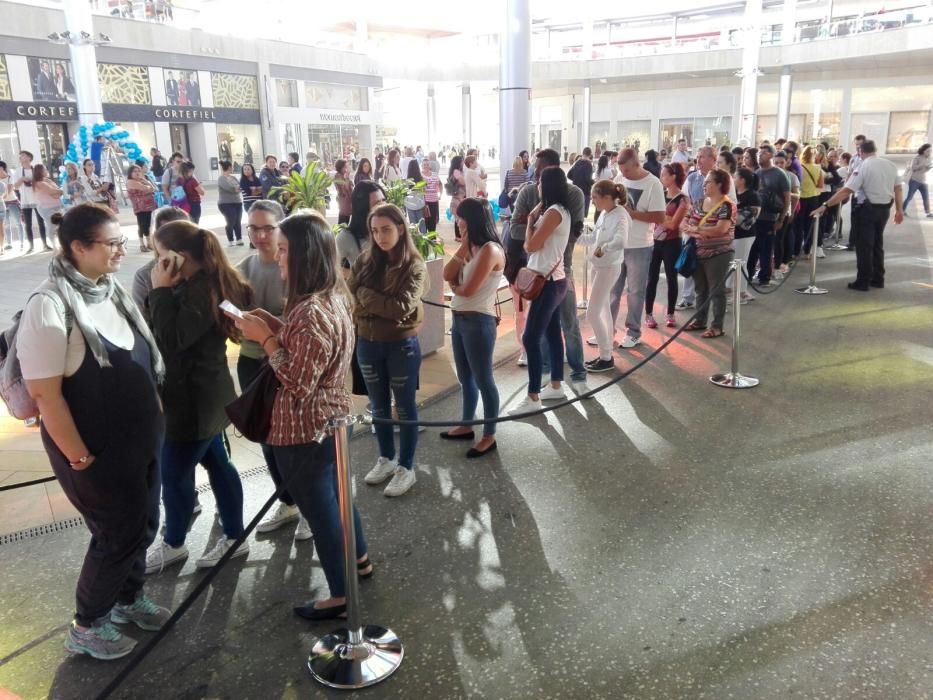 Apertura del centro comercial Los Alisios