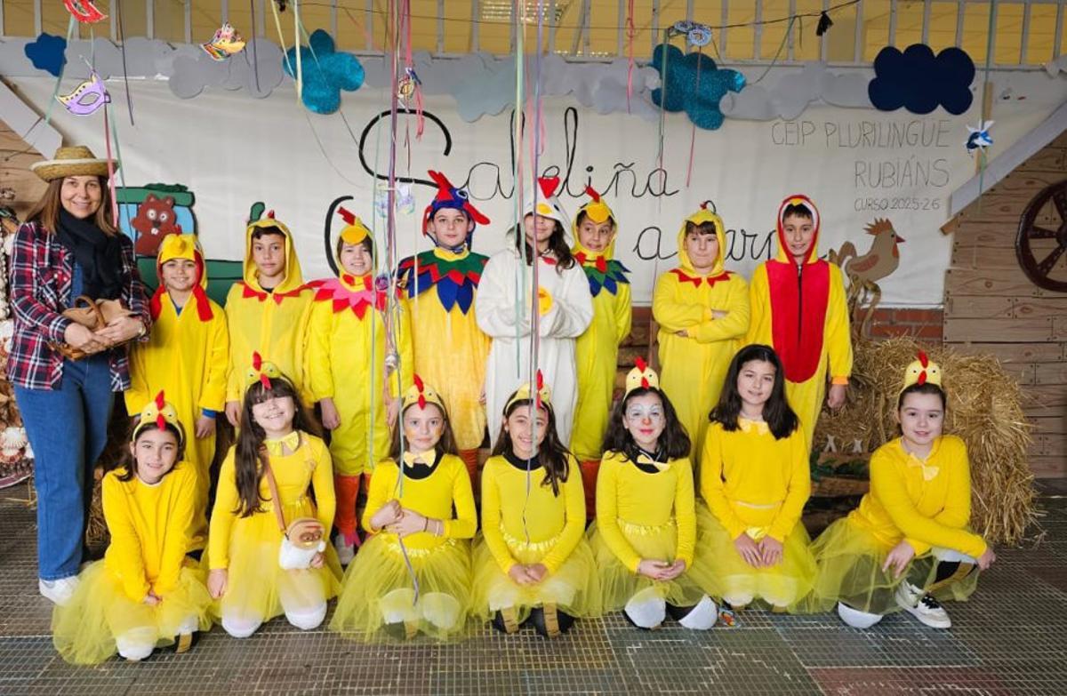 Los animales forman parte importante de la granja de Rubiáns. | FDV