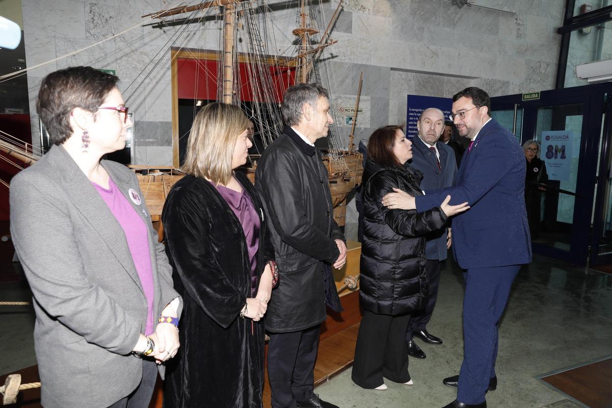 EN IMÁGENES: El acto institucional del 8M Asturias en el Museo Marítimo de Luanco EN IMÁGENES: El acto institucional del 8M Asturias en el Museo Marítimo de Luanco