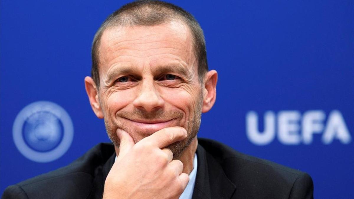 Aleksander Ceferin, presidente de la UEFA