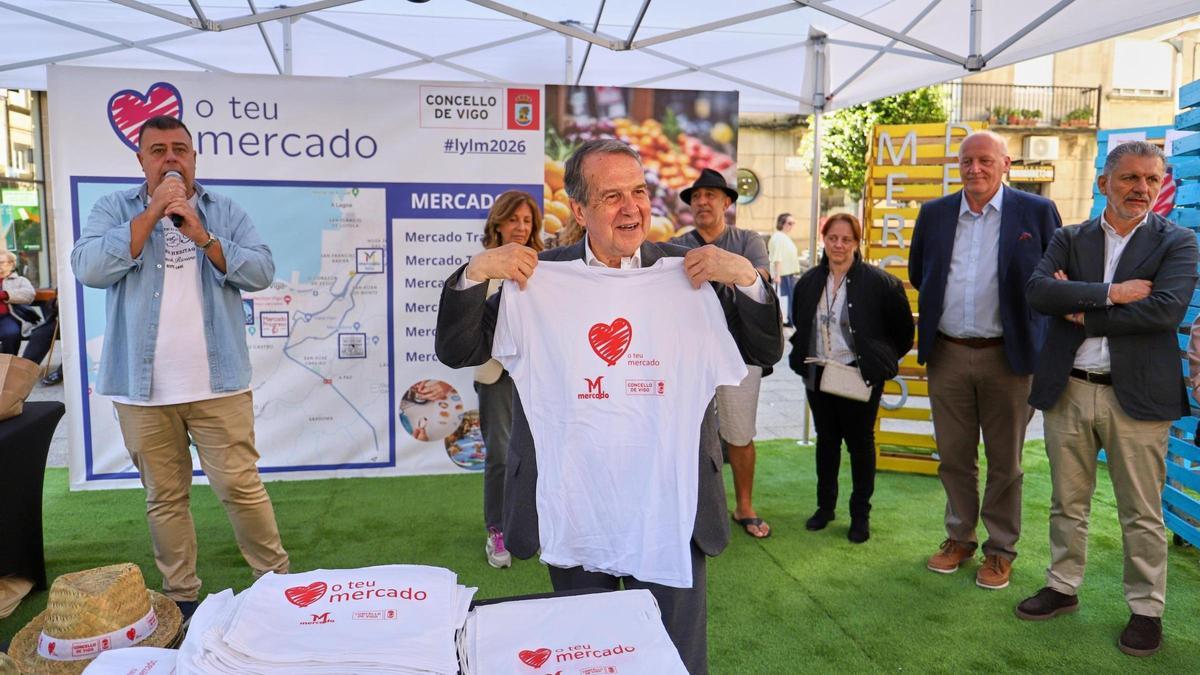 Caballero, en la presentación de la campaña.