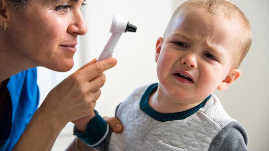 La otitis es muy común en los primeros años de vida