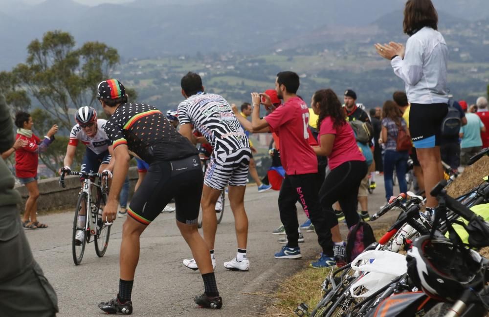 Vuelta Ciclista España, subida al Naranco