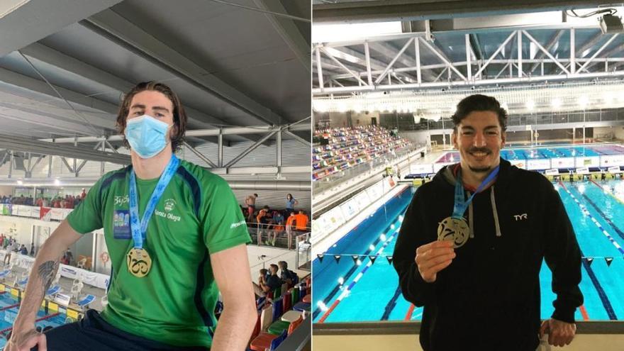 César Castro y Miguel Durán, dos amos de la piscina que sueñan