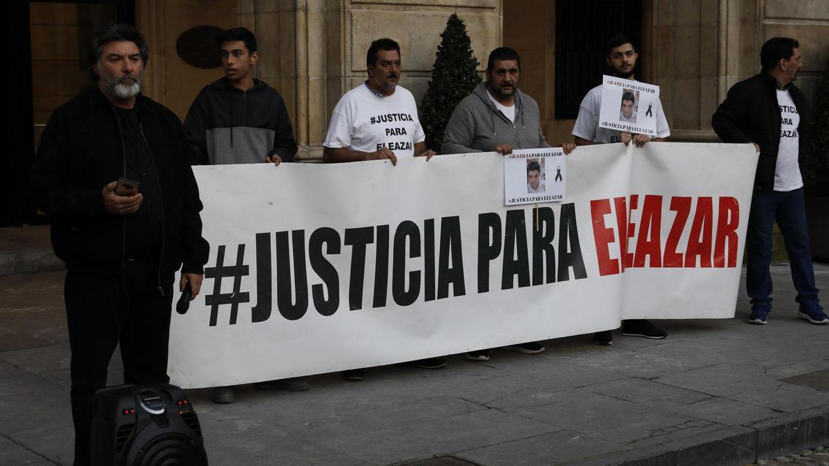 Imagen de archivo de una manifestación por la muerte de Eleazar García