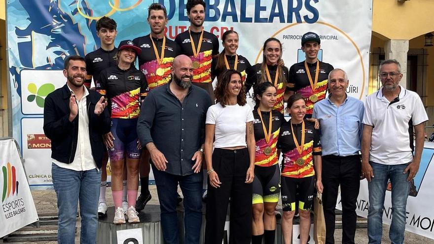 Joan Martí Bennàssar y Maria Deyà se adjudican el Regional en ruta de ciclismo