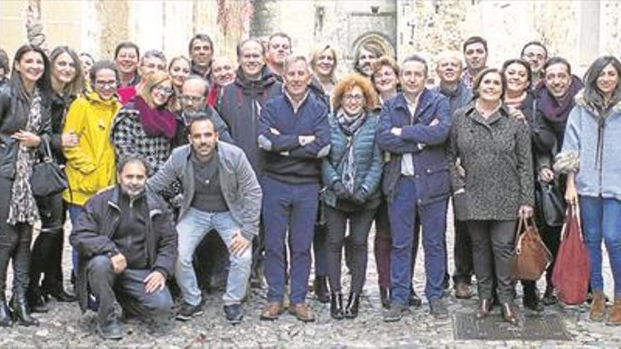 Comida de navidad en el periódico extremadura