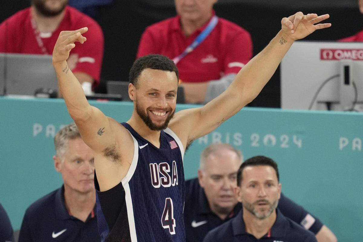 Stephen Curry, durante la final de los Juegos frente a Francia.