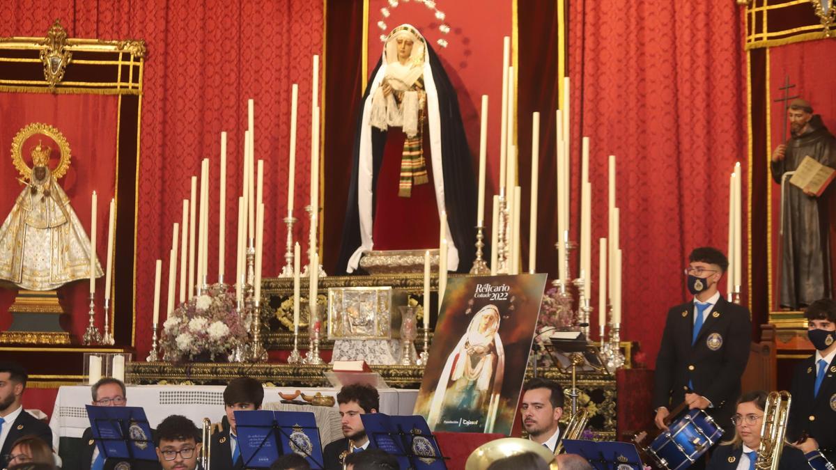 Concierto en la parroquia de Guadalupe, en una imagen de archivo.