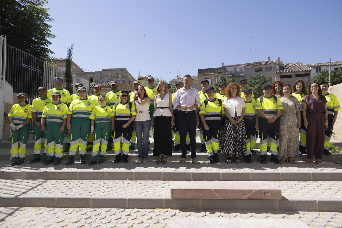 Un total de 20 personas desempleadas participan en Caravaca de la Cruz en un programa de empleo y formación
