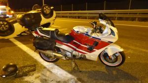 Accidente de moto Mossos