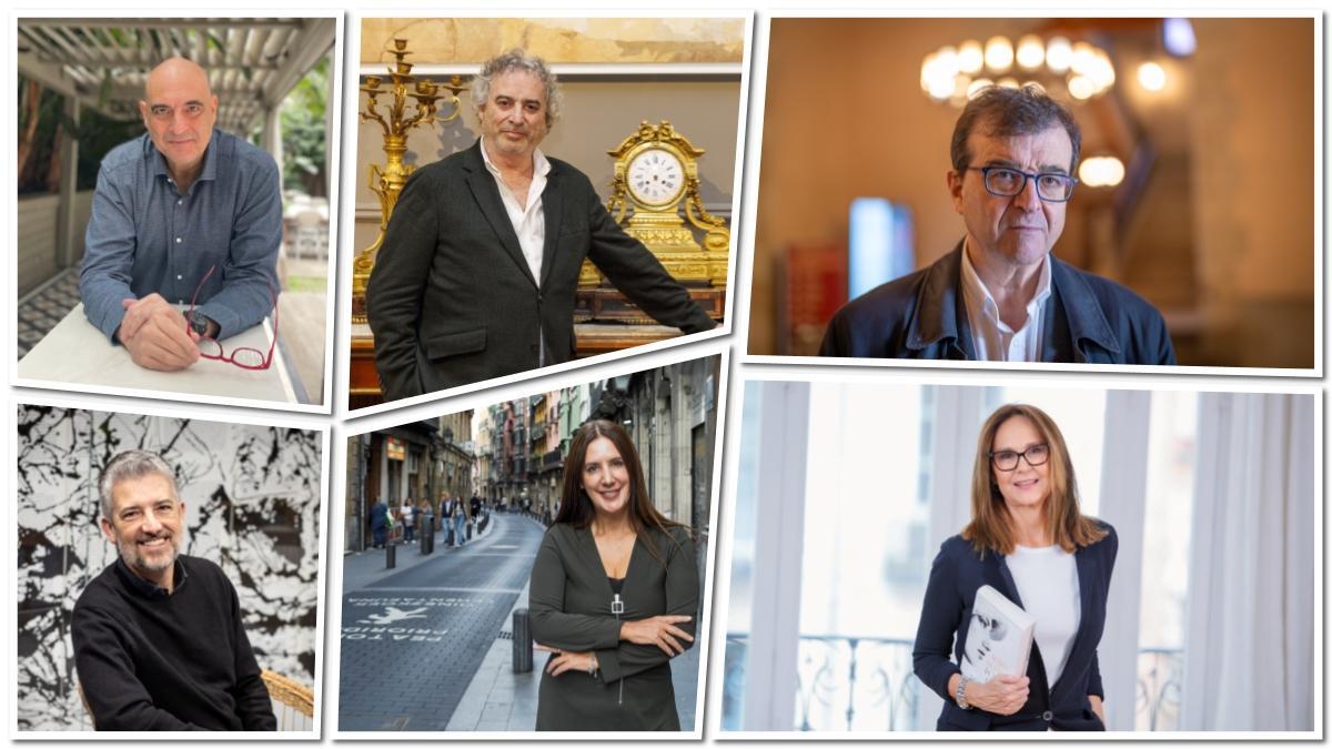 Algunos de los autores más vendidos en Sant Jordi 2025.