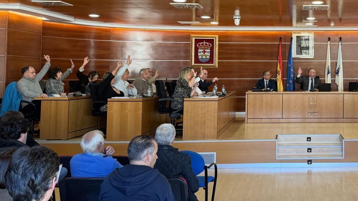 El pleno de Culleredo en la sesión de abril