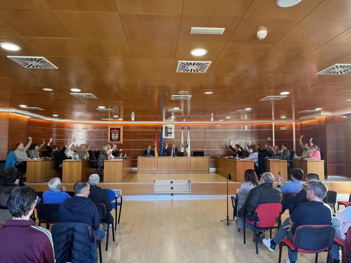 El Pleno de Culleredo vota en unanimidad en la sesión de marzo